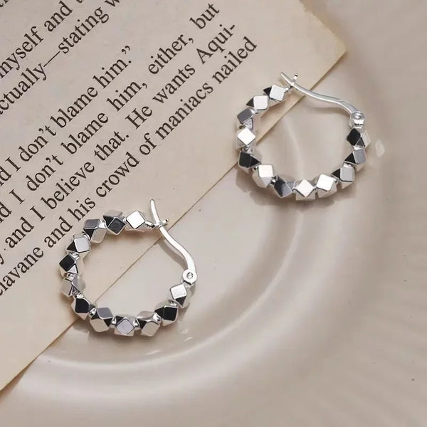 Classic Hoop Earrings – 925 Sterling Silver