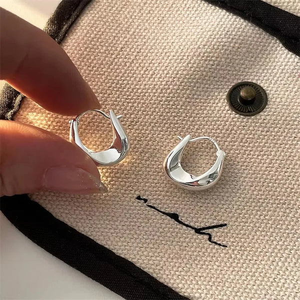 Sweet Girl Hoop Earrings – 925 Sterling Silver